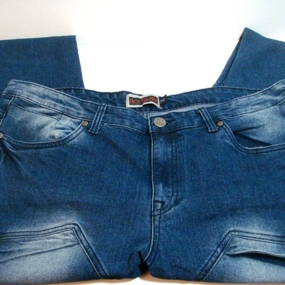 Riot Empire Premium Jeans Men's Size 38 - Picture 3 of 5